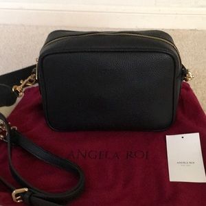 Angela Roi Grace in Black (with AR logo embossed)